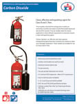 BADGER Extra Carbon Dioxide Self-Expelling Extinguishers Specsheet