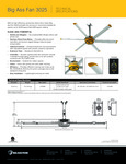 BAF3025 spec sheet BAF3025 spec sheet