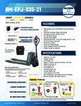 Ballymore BM-EPJ-33S-21 Spec Sheet Ballymore BM-EPJ-33S-21 Spec Sheet