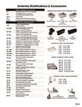 Advance Tabco Underbar Accessories Sheet Advance Tabco Underbar Accessories Sheet