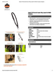 BARCODE SCANNER SLING LANYARD - BLACK SPEC SHEET