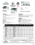 Advance Tabco PRB Series Spec Sheet