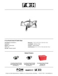 FOH 6.5 qt Chafer Base Specsheet FOH 6.5 qt Chafer Base Specsheet