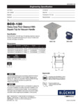 Blucher BCO-130 Specsheet