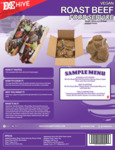 The BE Hive Vegan Roast Beef Spec Sheet The BE Hive Vegan Roast Beef Spec Sheet