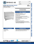 Beverage-Air SM49HC-W SpecSheet