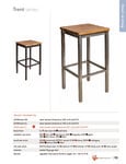 BFM Trent Backless Barstools BFM Trent Backless Barstools