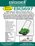 BG697 Sweeper SpecSheet