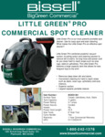 BGSS1481 Spot Cleaner SpecSheet