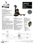 Big Joe LPT33 Spec Sheet