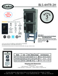 BLS-4HTR-2H Spec Sheet BLS-4HTR-2H Spec Sheet