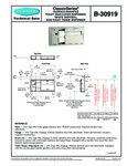Bobrick B-30919 Surface Mounted Specsheet