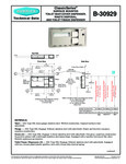 Bobrick B-30929 Surface Mounted Specsheet