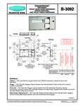 Bobrick B-3092 Recessed Dispenser Specsheet