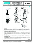 Bobrick B-828 Spec Sheet Bobrick B-828 Spec Sheet