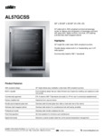 AL57GCSS spec sheet