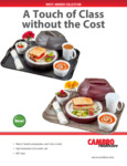 Cambro White Harbor Collection Spec Sheet