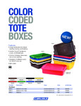 Carlisle NSF Color-Coded Tote Boxes / Bus Tubs Carlisle NSF Color-Coded Tote Boxes / Bus Tubs