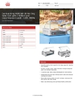 Carnival King 382HDRG18KIT Specsheet