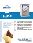 Carpigiani LB-200 G Tronic-W Carpigiani LB-200 G Tronic-W
