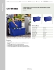 CaterGator 215CG100NV Specsheet CaterGator 215CG100NV Specsheet