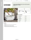CaterGator 215CG100WHW Specsheet