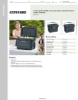 CaterGator 215CG20CHR Specsheet CaterGator 215CG20CHR Specsheet