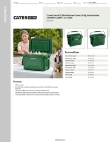 CaterGator 215CG20HG Specsheet