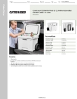 CaterGator 215CG35WHW Specsheet CaterGator 215CG35WHW Specsheet