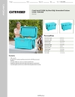 CaterGator 215CG45BL Specsheet