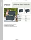CaterGator 215CG45CHR Specsheet CaterGator 215CG45CHR Specsheet