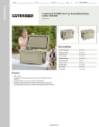 CaterGator 215CG45TAN Specsheet
