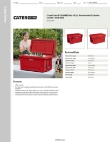 CaterGator 215CG65RED Specsheet CaterGator 215CG65RED Specsheet