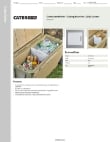 CaterGator 215DCG100 Specsheet