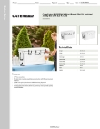 CaterGator 215JB100WH4 Specsheet CaterGator 215JB100WH4 Specsheet