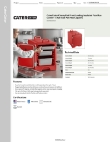 CaterGator 215PANCAR5CR Specsheet