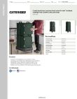 CaterGator 215PC5GR2D Specsheet CaterGator 215PC5GR2D Specsheet