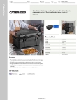 CaterGator 215PCT6KTC Specsheet