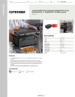 CaterGator 215PCT6KTH Specsheet CaterGator 215PCT6KTH Specsheet