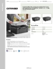 CaterGator 215PCT6KTSS Specsheet CaterGator 215PCT6KTSS Specsheet