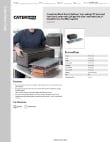 CaterGator Dash 215EPPFLT2PC Specsheet CaterGator Dash 215EPPFLT2PC Specsheet