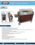 MobileServ MobileServ®® Junior Food Carts - 2-Bay MobileServ MobileServ®® Junior Food Carts - 2-Bay