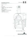 Chicago Brick Oven CBO-O-MBL-750 spec sheet
