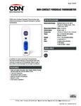 CDN THD2FE Forehead Thermometer Specsheet