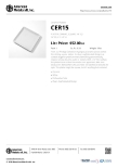 CER15 specs CER15 specs