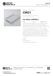 CER21 specs CER21 specs