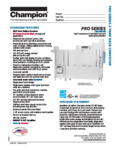 Champion 100 PRO Spec Sheet
