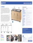 DOUBLE SINK PORT 24.25X48.25X32.5 MPL spec sheet