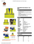 CLASS 2 HI-VIS SAFETY COOLING VEST - SPEC SHEET