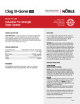 Noble Chemical Clog B-Gone Ultra Specsheet